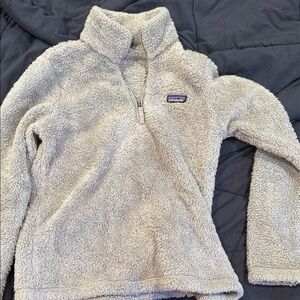 Patagonia Light Gray Fleece Jacket